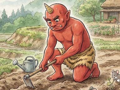 お釈迦(しゃか)さまとオニ