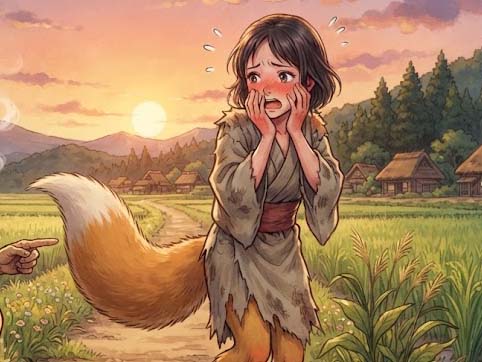 田上(たがん)のキツネ