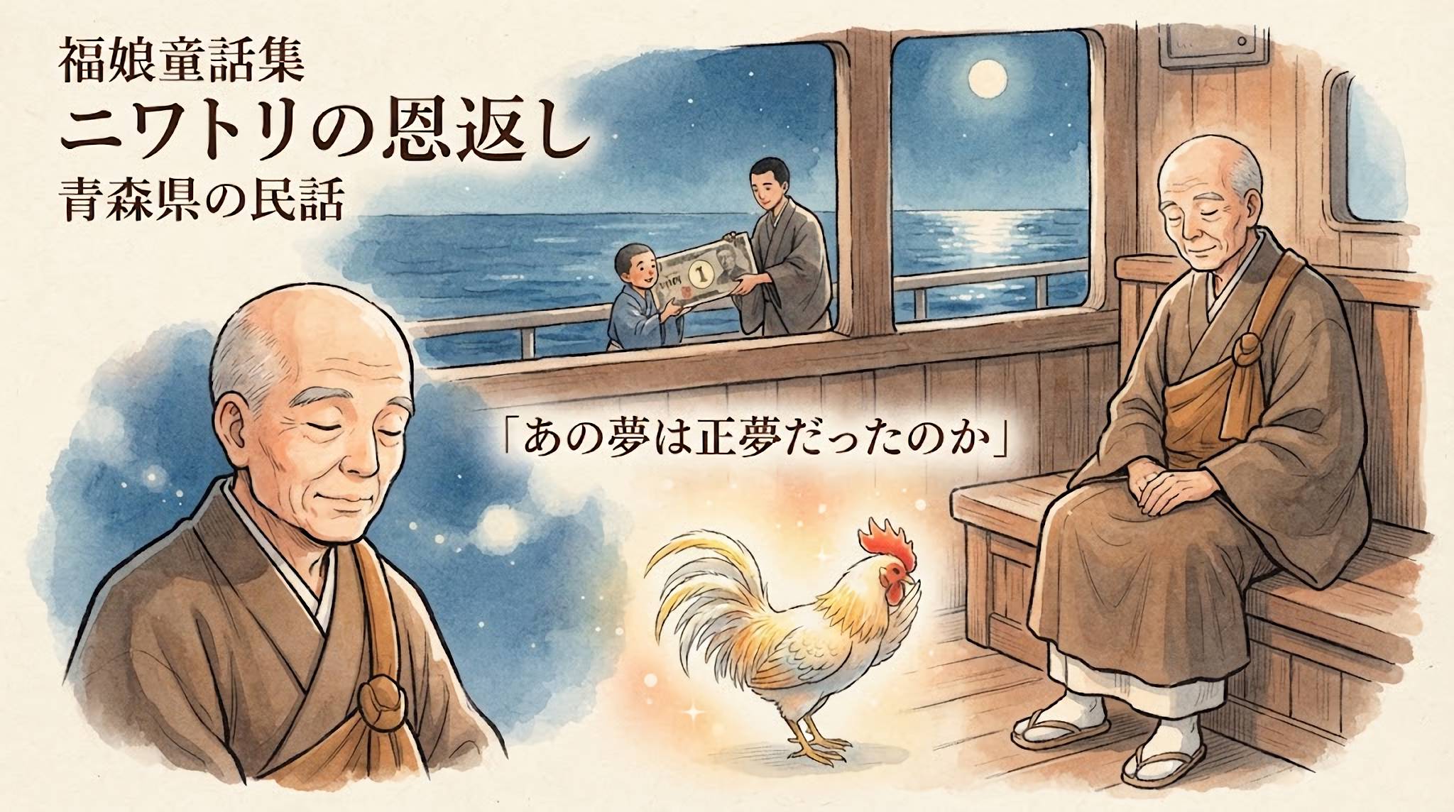 ニワトリの恩返し