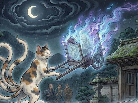 死人を運ぶネコ