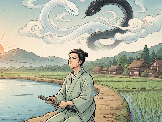洪水から村をすくった若者