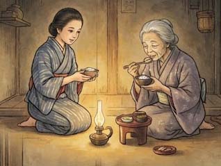 親孝行な娘