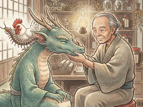 竜とニワトリ
