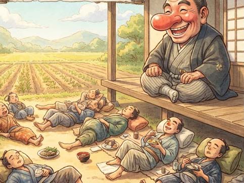 働かない使用人