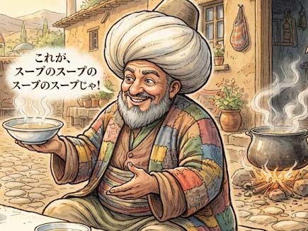 ホジャおじさんのウサギのスープ