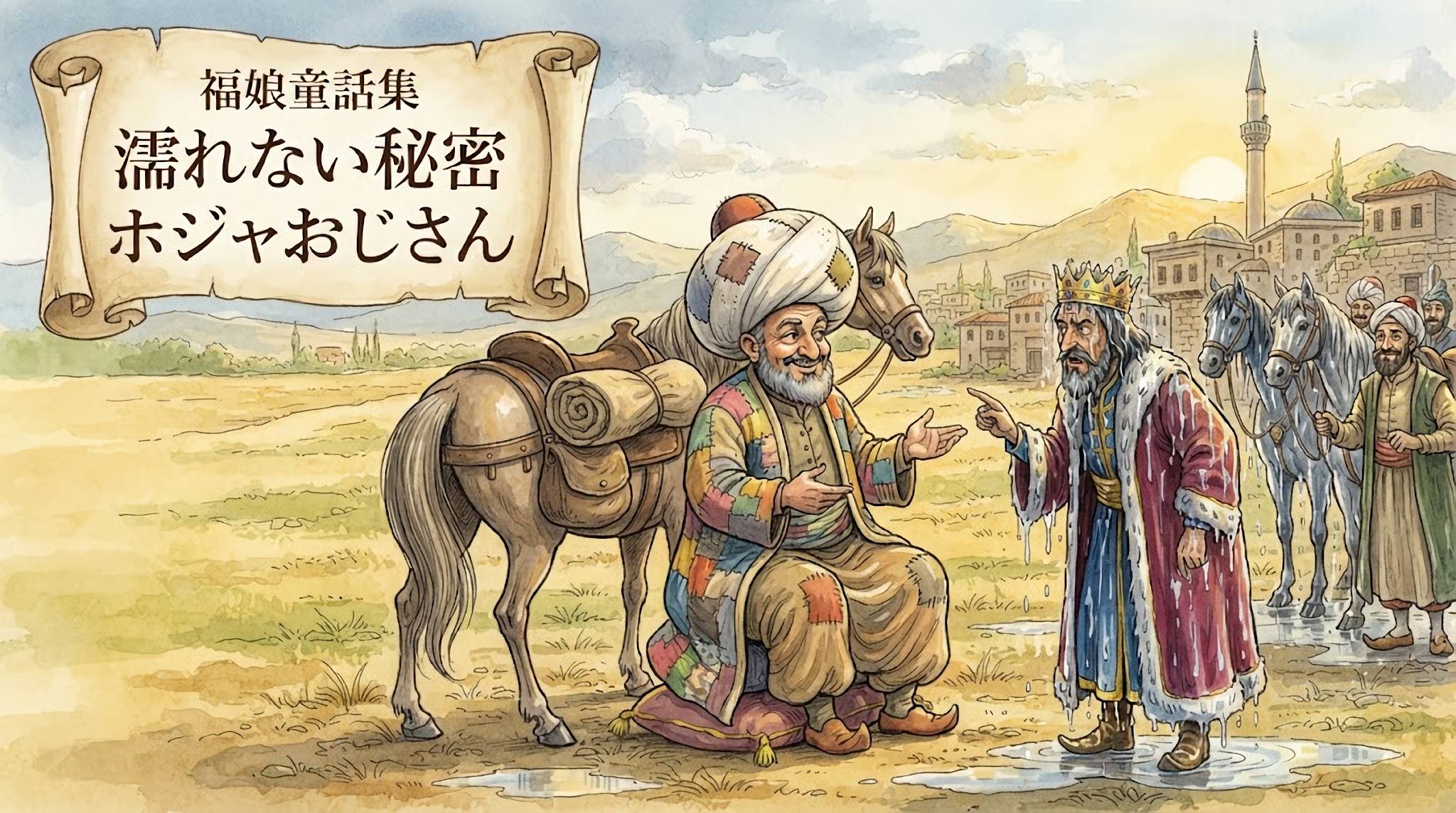 ホジャおじさんのぬれない秘密