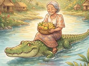 ワニの贈り物