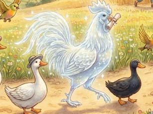 水晶のオンドリ