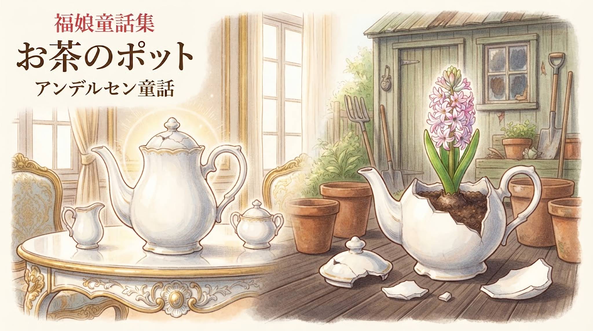 お茶のポット
