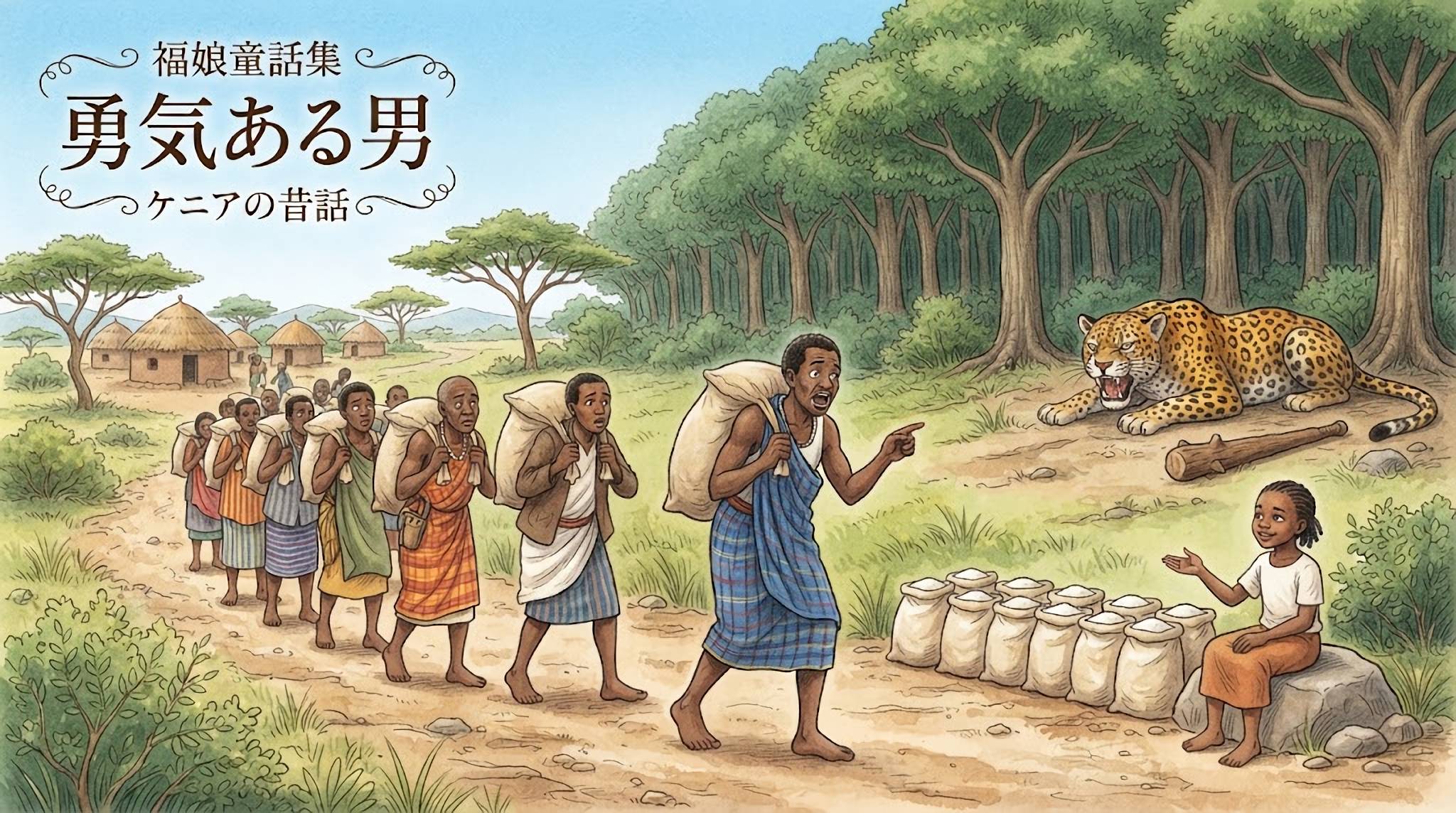 勇気ある男