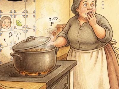 食いしん坊の女