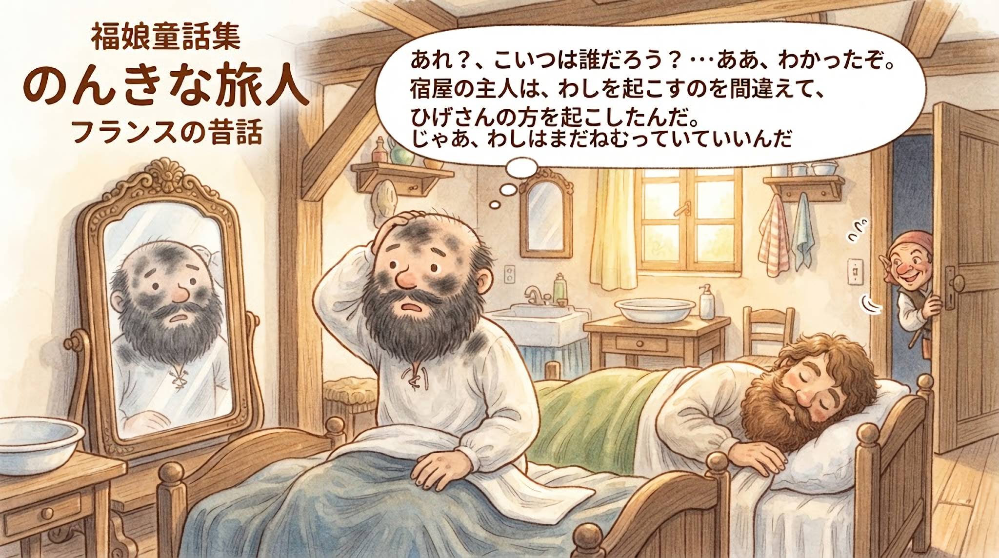 のんきな旅人 フランスの昔話