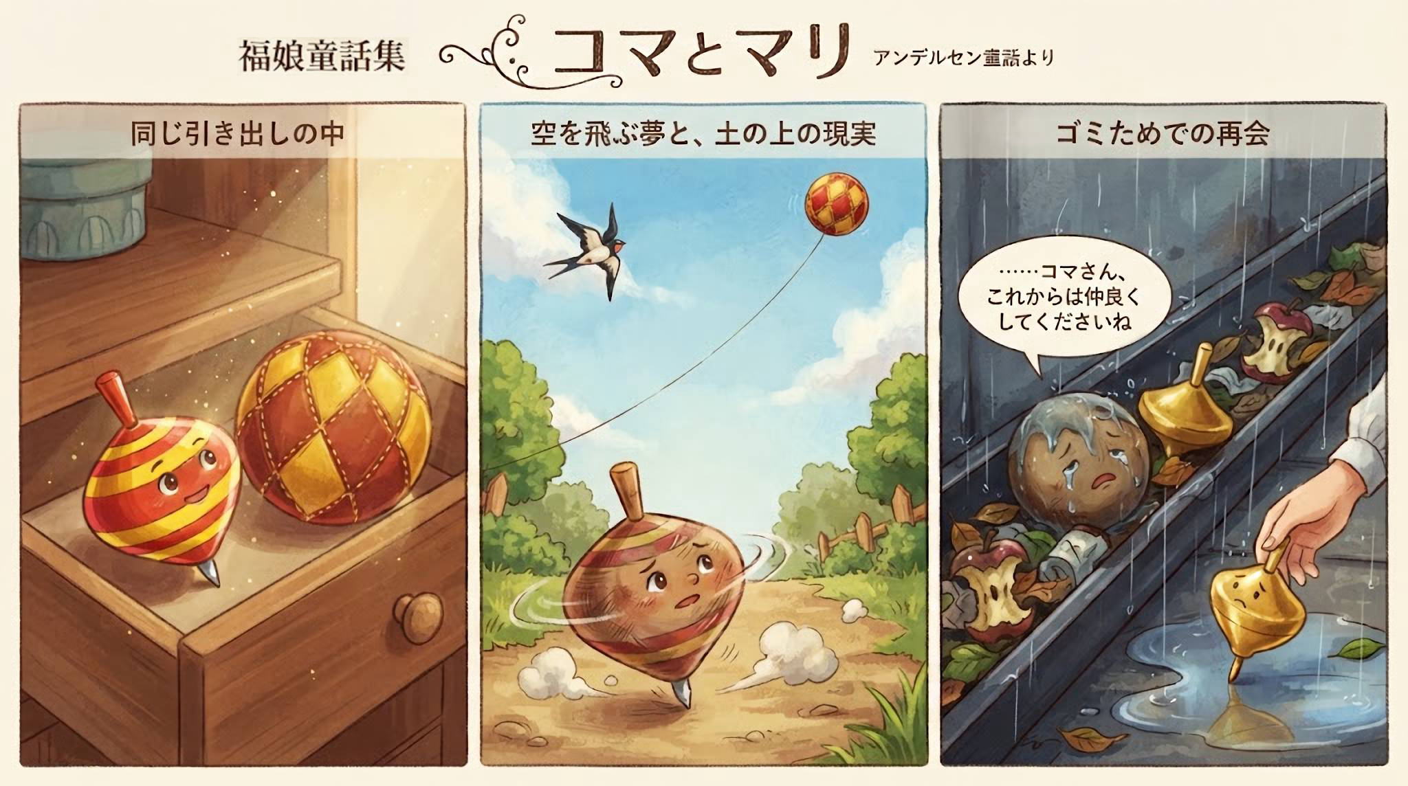コマとマリ