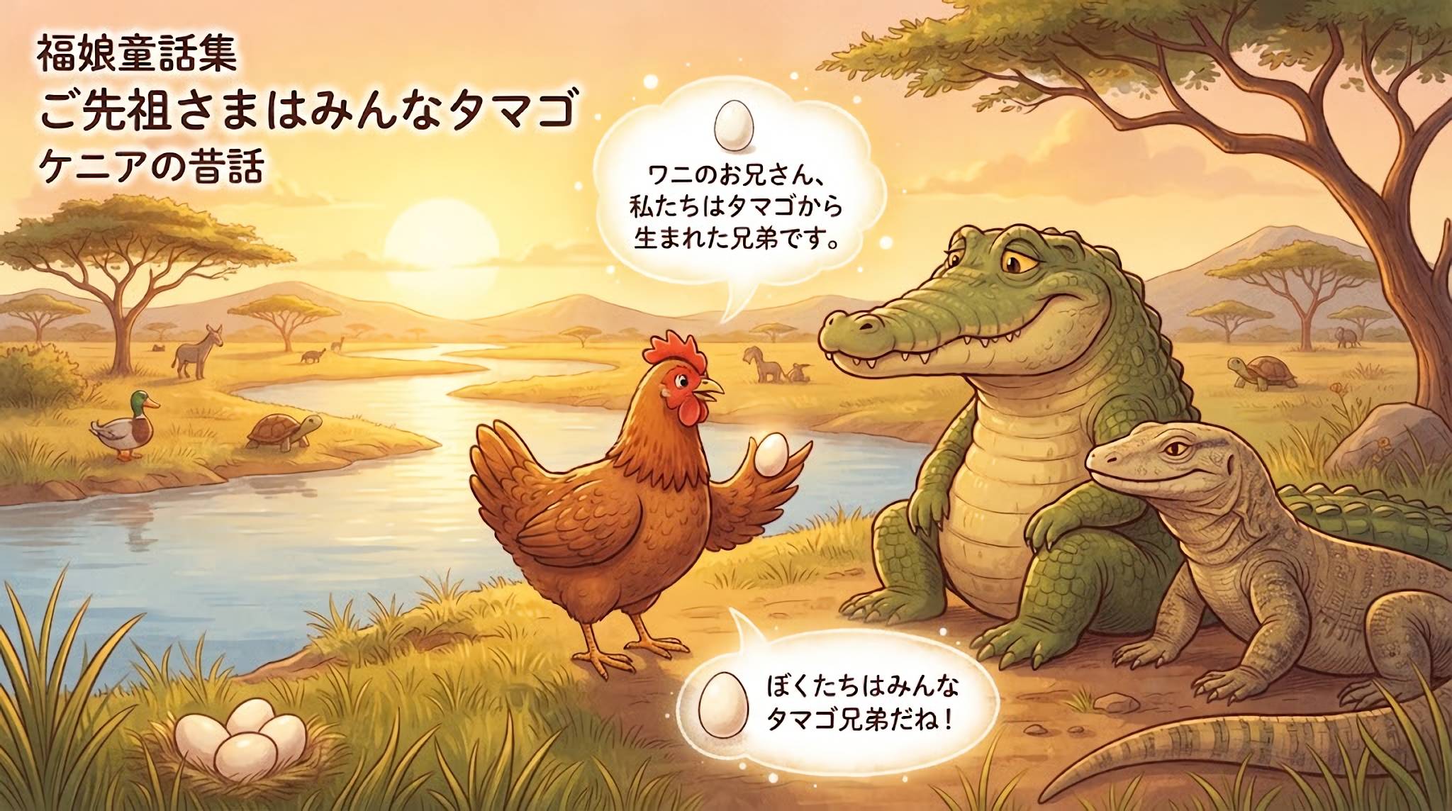 ご先祖さまはみんなタマゴ