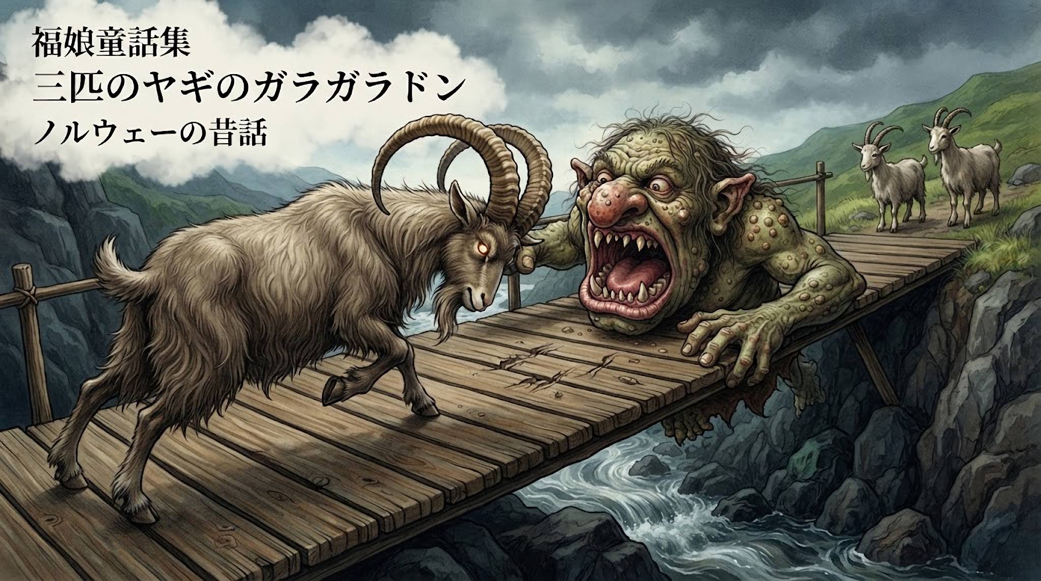 3匹のヤギのガラガラドン