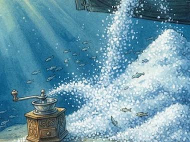 海の水はなぜからい