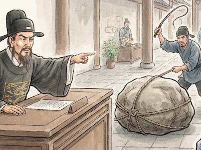 裁判にかけられた石
